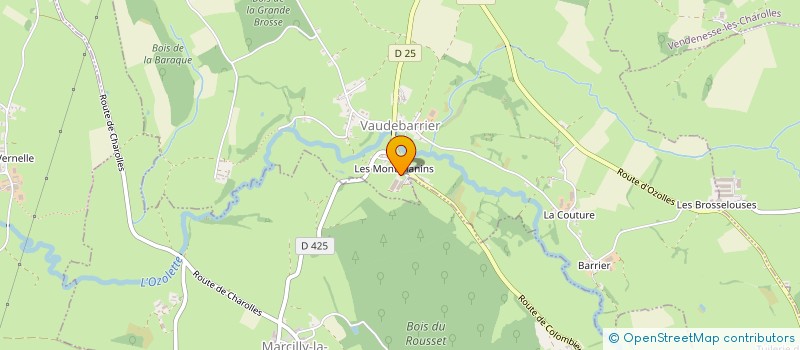 localisation de l'entreprise EARL FERRIERE MICHEL à VAUDEBARRIER