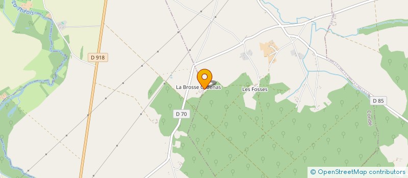 localisation de l'entreprise EARL FEUILLET à MEUNET-PLANCHES