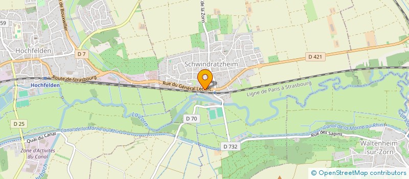 localisation de l'entreprise EARL FISCHER VINCENT à WILWISHEIM