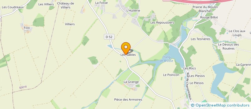 localisation de l'entreprise EARL FLABEAU  LUZILLE