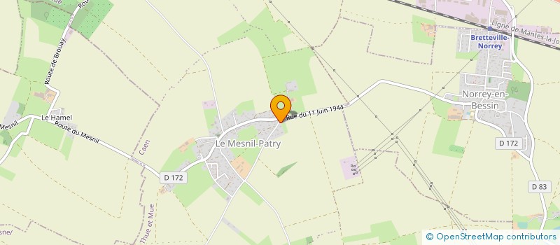 localisation de l'entreprise EARL FLAMBARD  ROTS