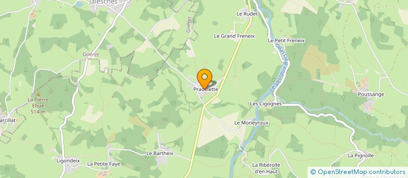 localisation de l'entreprise EARL FLANAGAN à CLUGNAT