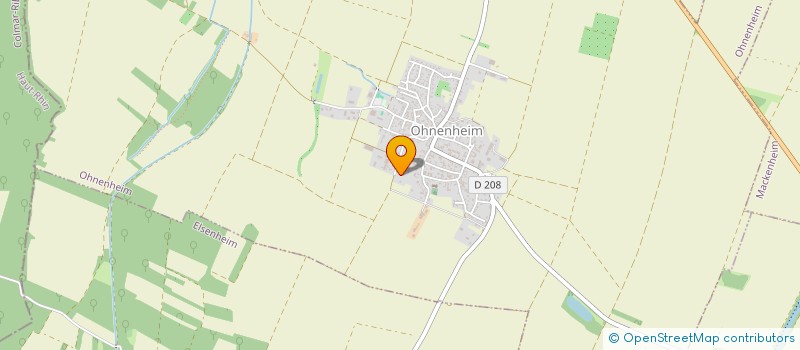 localisation de l'entreprise EARL FLECHER RENE  OHNENHEIM