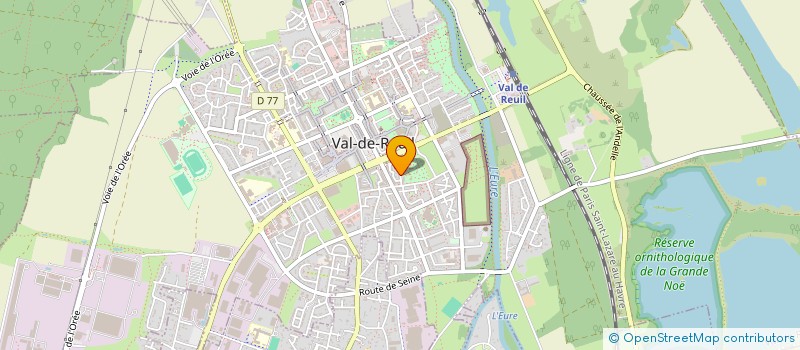 localisation de l'entreprise EARL FLEURON  VAL-DE-REUIL