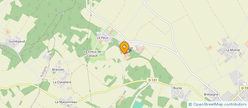 localisation de l'entreprise EARL FLEURY  THENEZAY