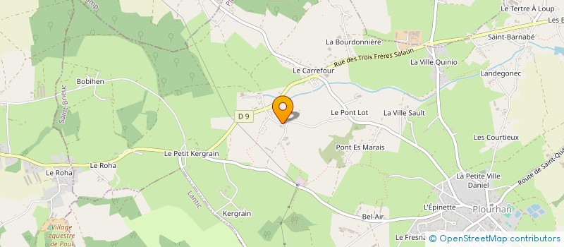 localisation de l'entreprise EARL FLEURY à PLOURHAN