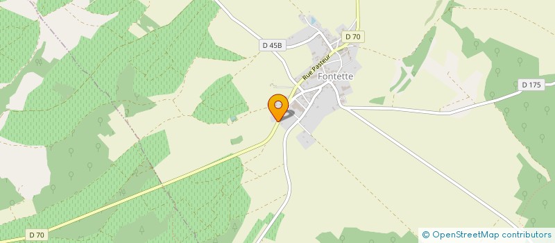 localisation de l'entreprise EARL FLORIN  FONTETTE