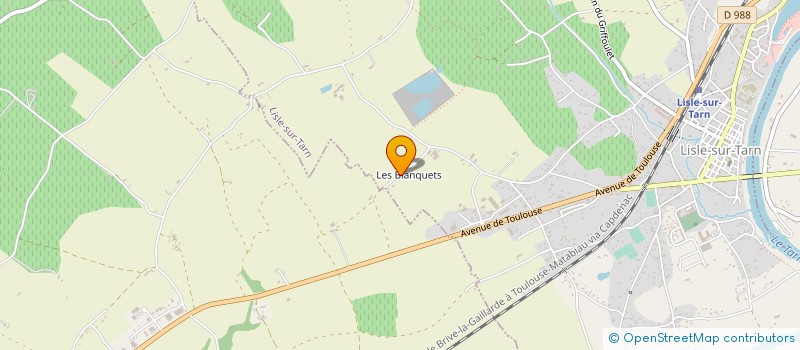 localisation de l'entreprise EARL FOGLIARINO à LISLE-SUR-TARN