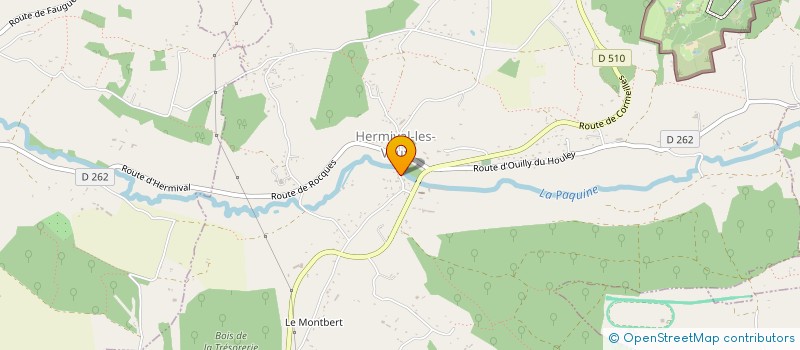 localisation de l'entreprise EARL FOIE GRAS DU PAYS D AUGE à LE MESNIL-EUDES