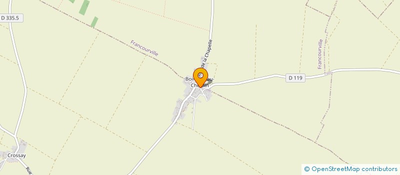 localisation de l'entreprise EARL FOIRET D'ANDEVILLE à MESLAY-LE-VIDAME