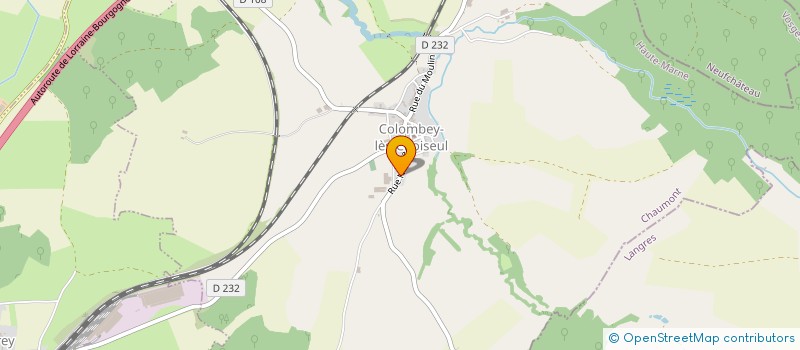 localisation de l'entreprise EARL FOISSEY à BREUVANNES-EN-BASSIGNY