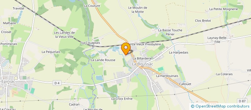 localisation de l'entreprise EARL FOLIGNE à DOL DE BRETAGNE