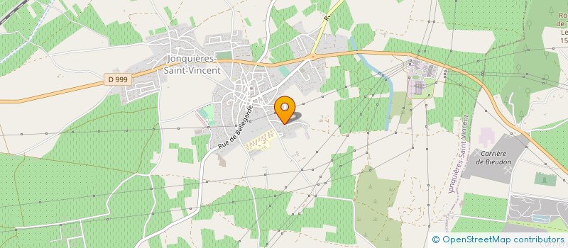 localisation de l'entreprise EARL FONT BARRIELE  JONQUIERES-SAINT-VINCENT