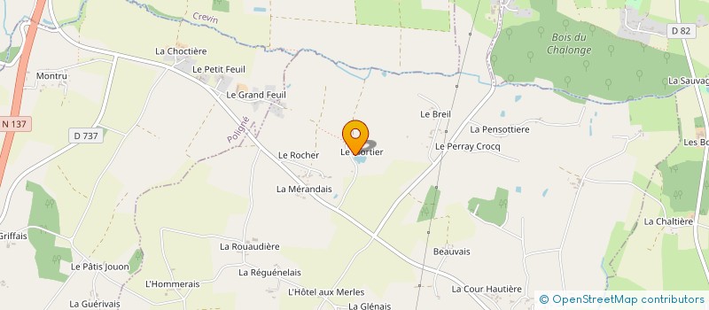 localisation de l'entreprise EARL FONTAINE à SAULNIERES