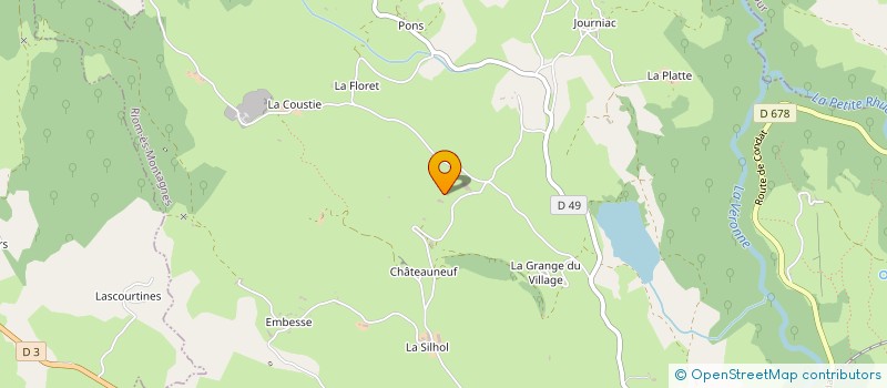 localisation de l'entreprise EARL FONTEILLE à RIOM-ES-MONTAGNES