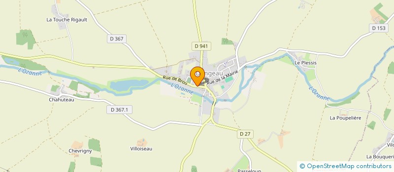 localisation de l'entreprise EARL FORGE à DANGEAU