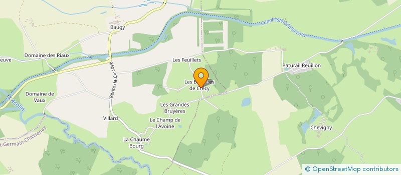 localisation de l'entreprise EARL FORMAGERIE BERTHIER à AVRIL-SUR-LOIRE