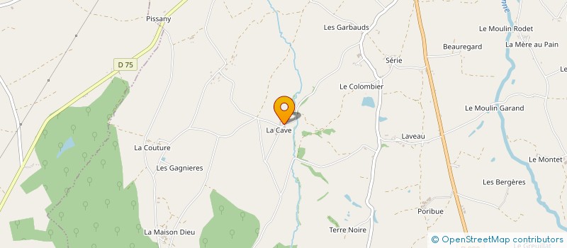 localisation de l'entreprise EARL FOULATIER à CLUIS