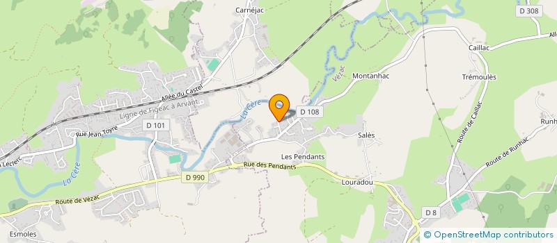 localisation de l'entreprise EARL FOURNIER FRANCIS à LAFEUILLADE-EN-VEZIE