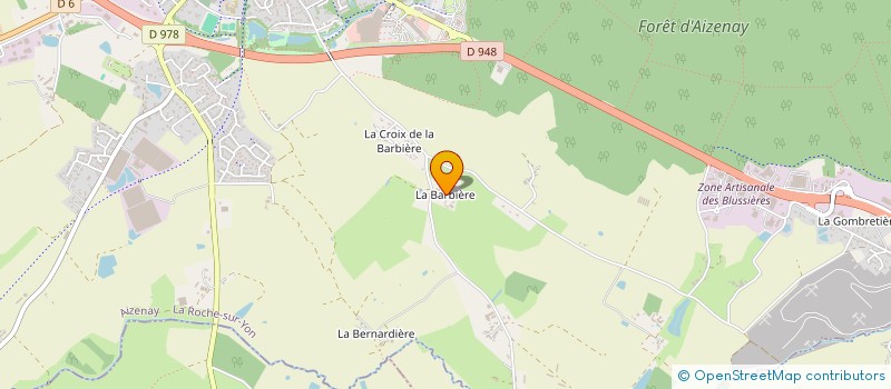 localisation de l'entreprise EARL FOURNY YVES IRENE à AIZENAY