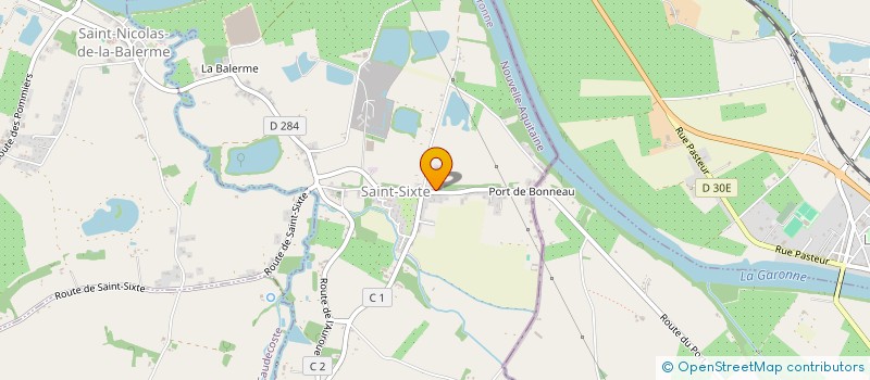 localisation de l'entreprise EARL FRAMBOISE  SAINT-SIXTE