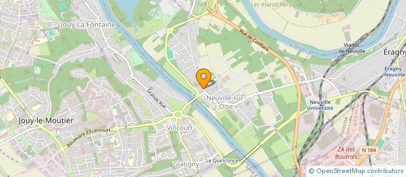 localisation de l'entreprise EARL FRANCIS TREMBLAY  NEUVILLE-SUR-OISE