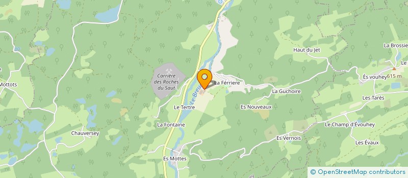 localisation de l'entreprise EARL FRANCOIS GROSJEAN  AMONT-ET-EFFRENEY