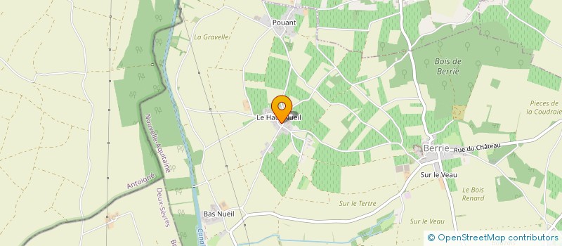 localisation de l'entreprise EARL FRANCOIS SAINT-LO  BERRIE