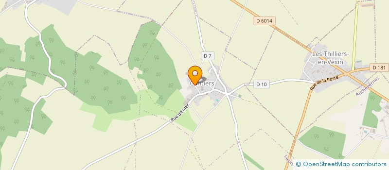 localisation de l'entreprise EARL FREMIN XAVIER à VEXIN-SUR-EPTE