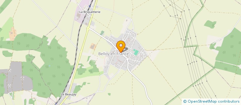 localisation de l'entreprise EARL FREMONT à BELLOY-EN-FRANCE