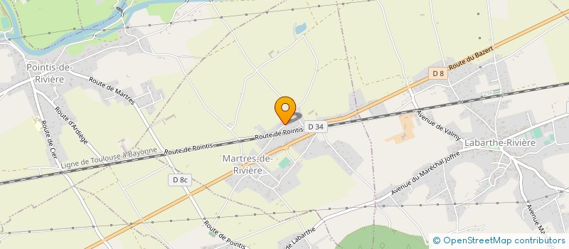 localisation de l'entreprise EARL FRESCHI  MARTRES-DE-RIVIERE