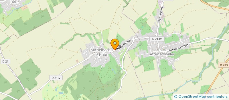 localisation de l'entreprise EARL FREYHERR  NEUWILLER