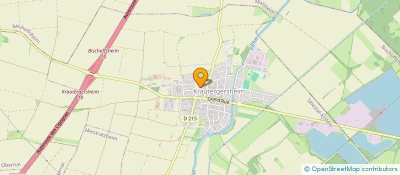 localisation de l'entreprise EARL FRIEDERICH PIERRE  KRAUTERGERSHEIM