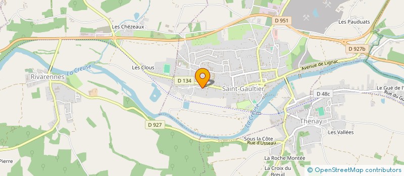 localisation de l'entreprise EARL FROMAGERIE DE LA PILOTERIE à RIVARENNES