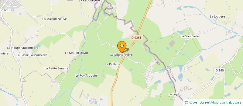 localisation de l'entreprise EARL FROMAGET à ANTIGNY
