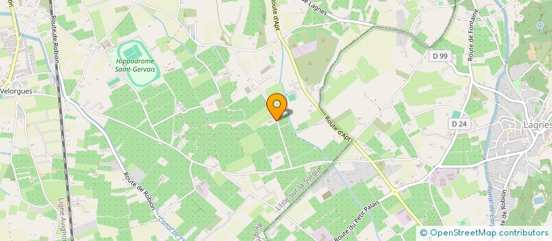 localisation de l'entreprise EARL FRUCTIDOR à L'ISLE-SUR-LA-SORGUE