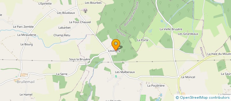 localisation de l'entreprise EARL FRYSLAN à FERRIERES-LA-VERRERIE