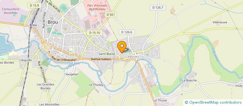 localisation de l'entreprise EARL FURET à YEVRES
