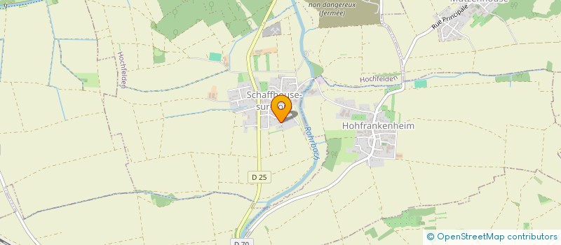 localisation de l'entreprise EARL FURNSTEIN  DUNTZENHEIM
