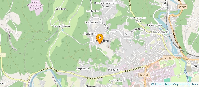 localisation de l'entreprise EARL G-C2N PERIGORD à CHANCELADE