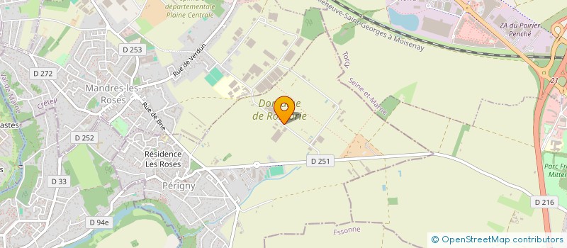 localisation de l'entreprise EARL G. DUBOIS  MANDRES-LES-ROSES