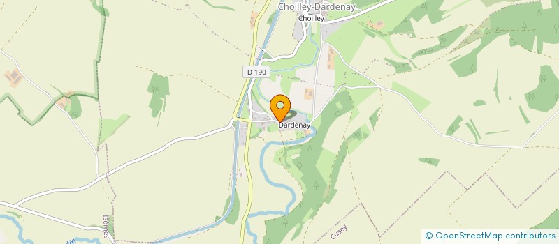 localisation de l'entreprise EARL G L HENRY à CHOILLEY-DARDENAY