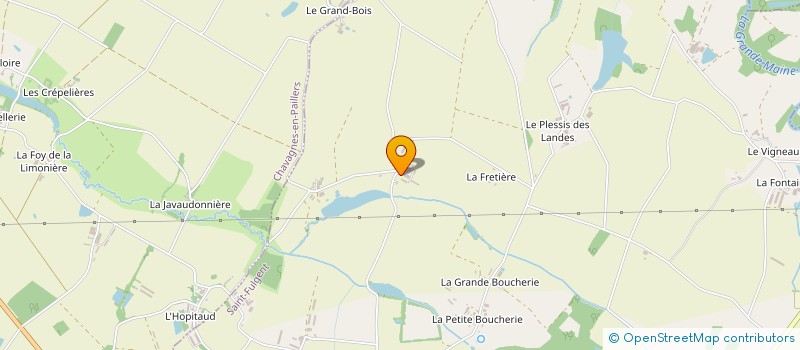 localisation de l'entreprise EARL GABORIEAU à SAINT-FULGENT