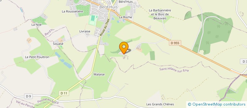 localisation de l'entreprise EARL GADERIC à BERD'HUIS
