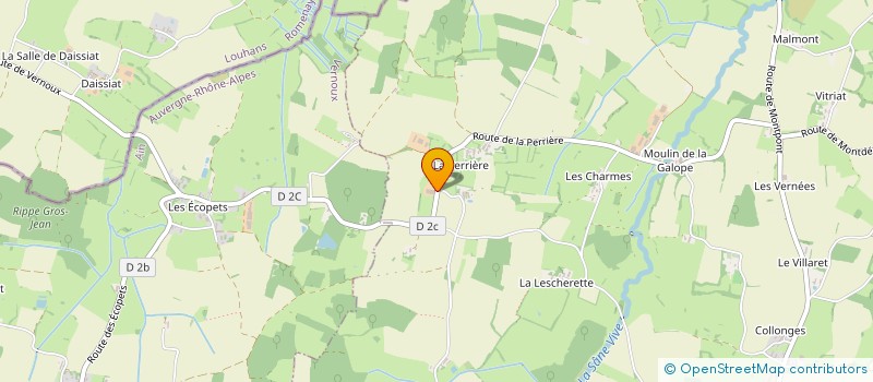 localisation de l'entreprise EARL GADOLET à CURCIAT-DONGALON