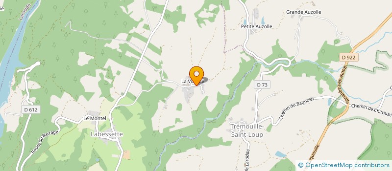 localisation de l'entreprise EARL GAELLE  LABESSETTE