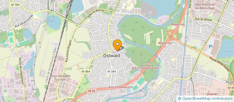 localisation de l'entreprise EARL GAESSLER  OSTWALD