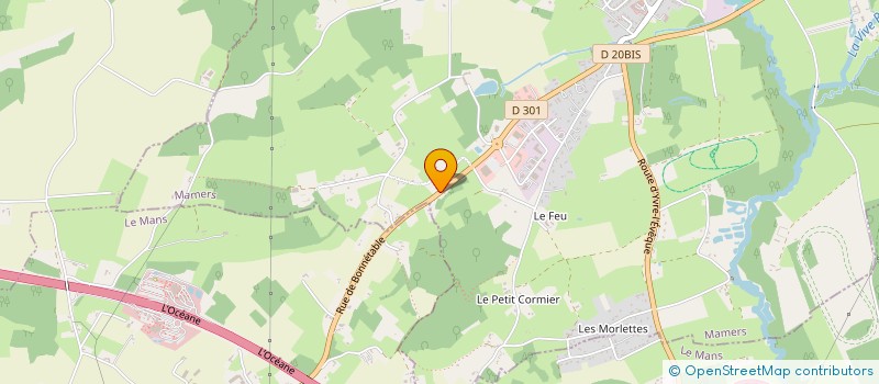 localisation de l'entreprise EARL GAIGNARD à SAINT-CORNEILLE