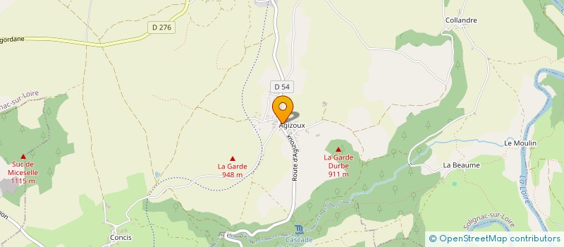 localisation de l'entreprise EARL GAILLARD à SOLIGNAC-SUR-LOIRE