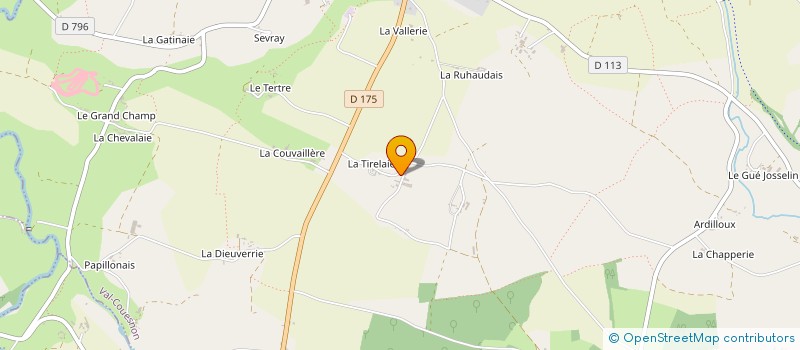 localisation de l'entreprise EARL GALODE à VAL-COUESNON